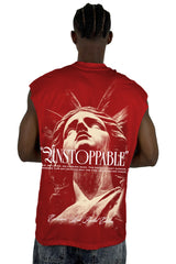 Camisilla roja unstoppable alto gramaje
