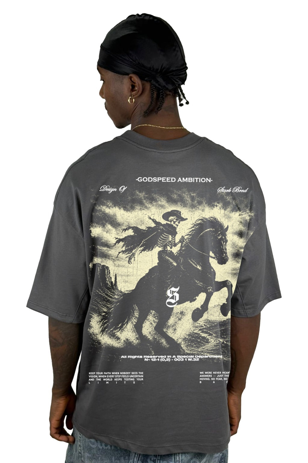 Oversize Gris Godspeed Ambition Alto Gramaje