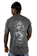 Camiseta Gris Oscuro Artificial Feelings Alto Gramaje