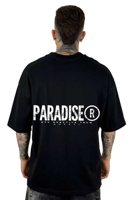 Oversize Negra Paradise 222 Alto Gramaje