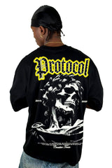 Oversize Negra Protocol Alto Gramaje