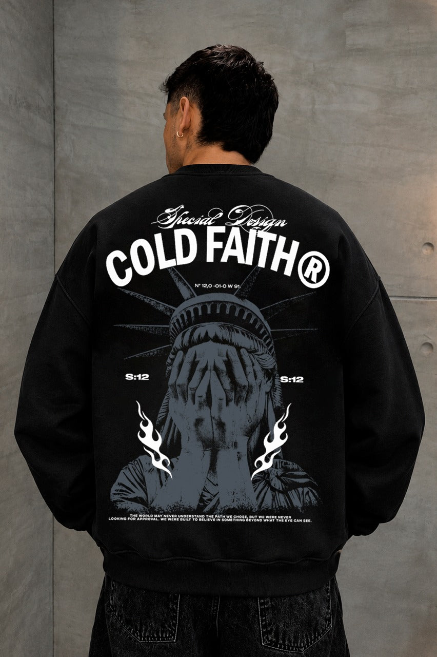 Buzo Negro Premium Gold Faith