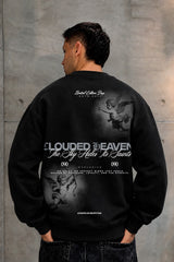 Buzo Negro Premium Clouded Heaven