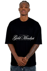 Oversize Negra Gold Mindset Alto Gramaje
