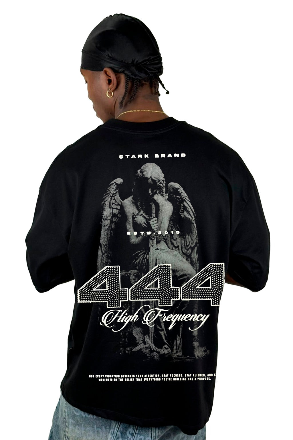 Oversize High Frequency 444 Con Pedreria Alto Gramaje