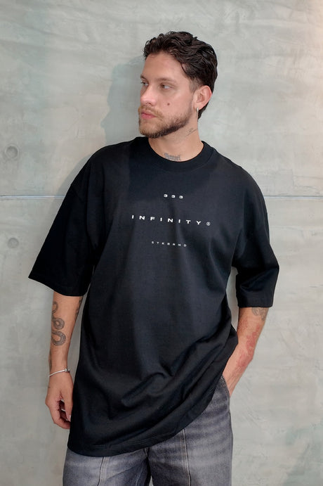 Oversize Negra Infinity 333 Alto Gramaje