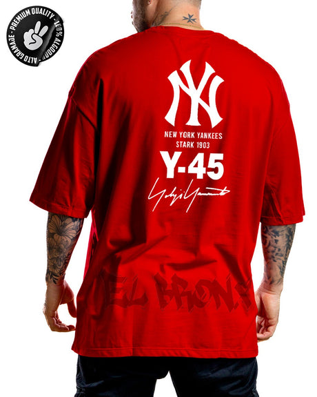 Oversize Roja Y-45 New York Alto Gramaje