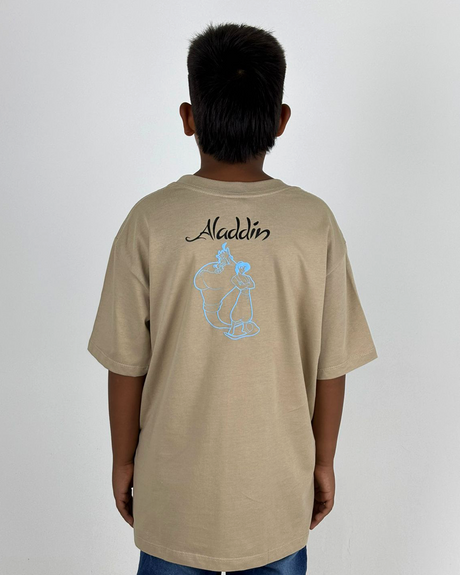 Oversize  Niño Aladdin Alto Gramaje Color Crema