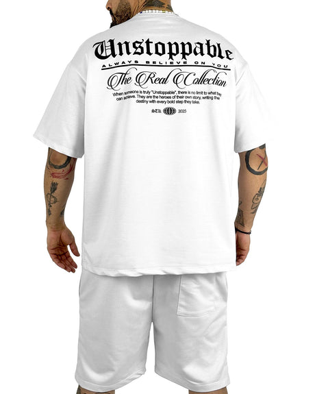 Conjunto Blanco Over Unstoppable