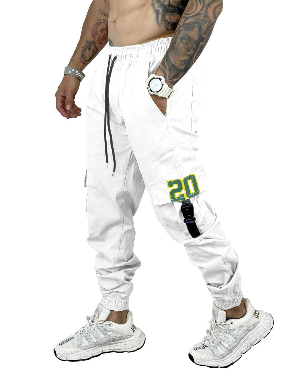 Jogger blanco online