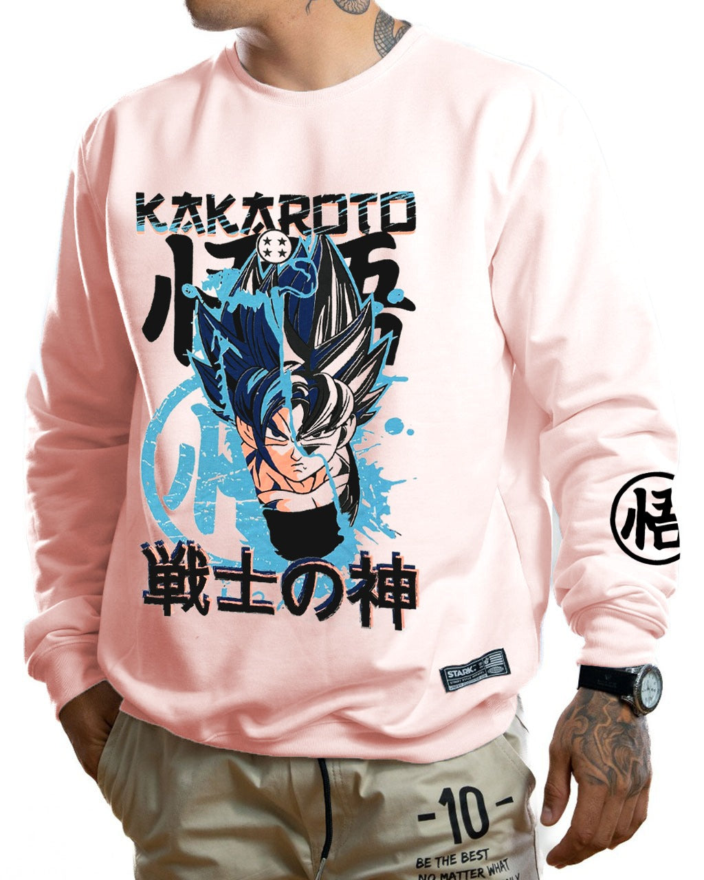 Buzo Rosado  Kakaroto Blue