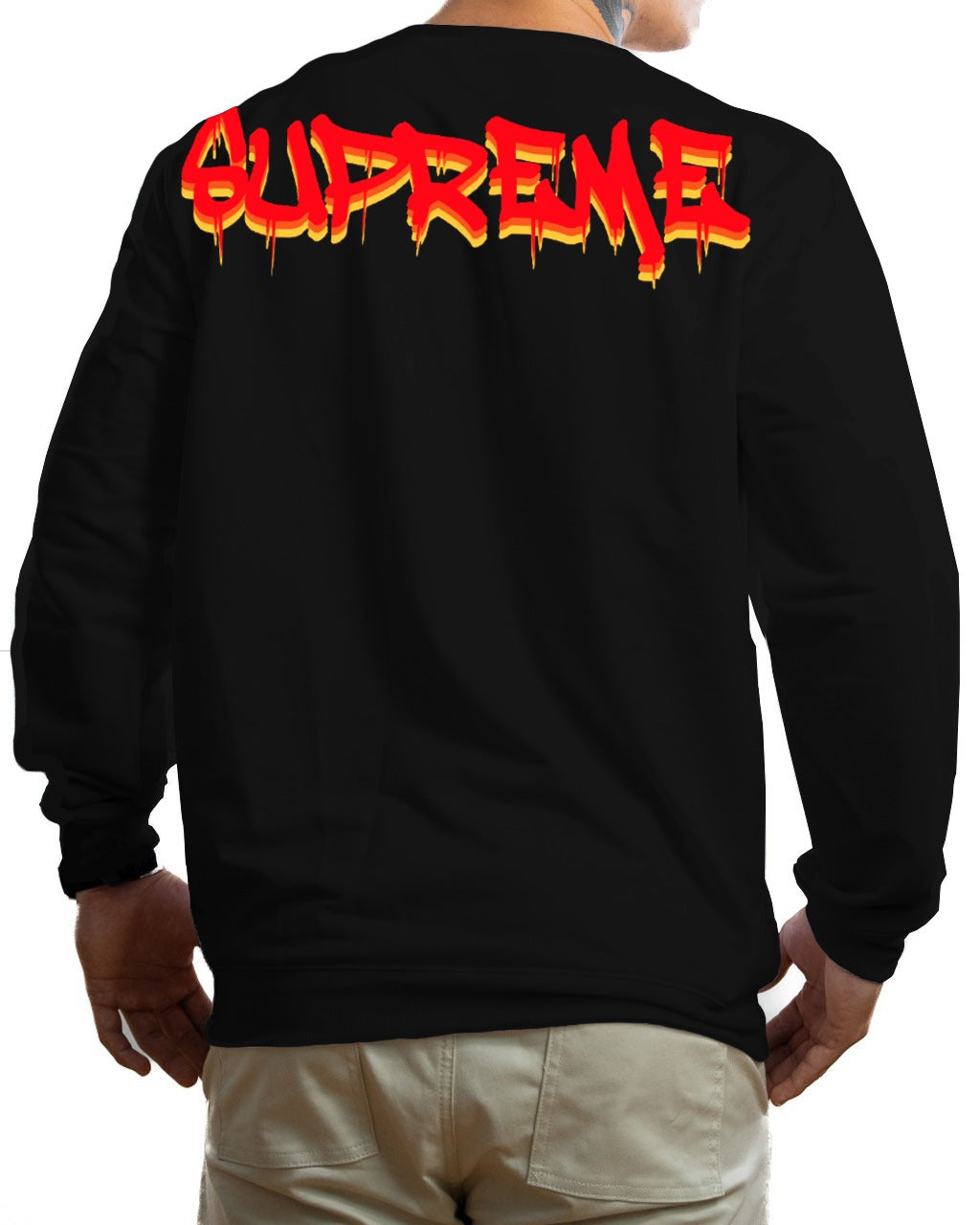 Buzo 2025 supreme negro