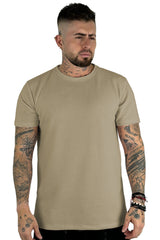 Texturizada Camiseta Beige 1.2