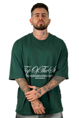 Oversize Verde Top Of The Sky Alto Gramaje