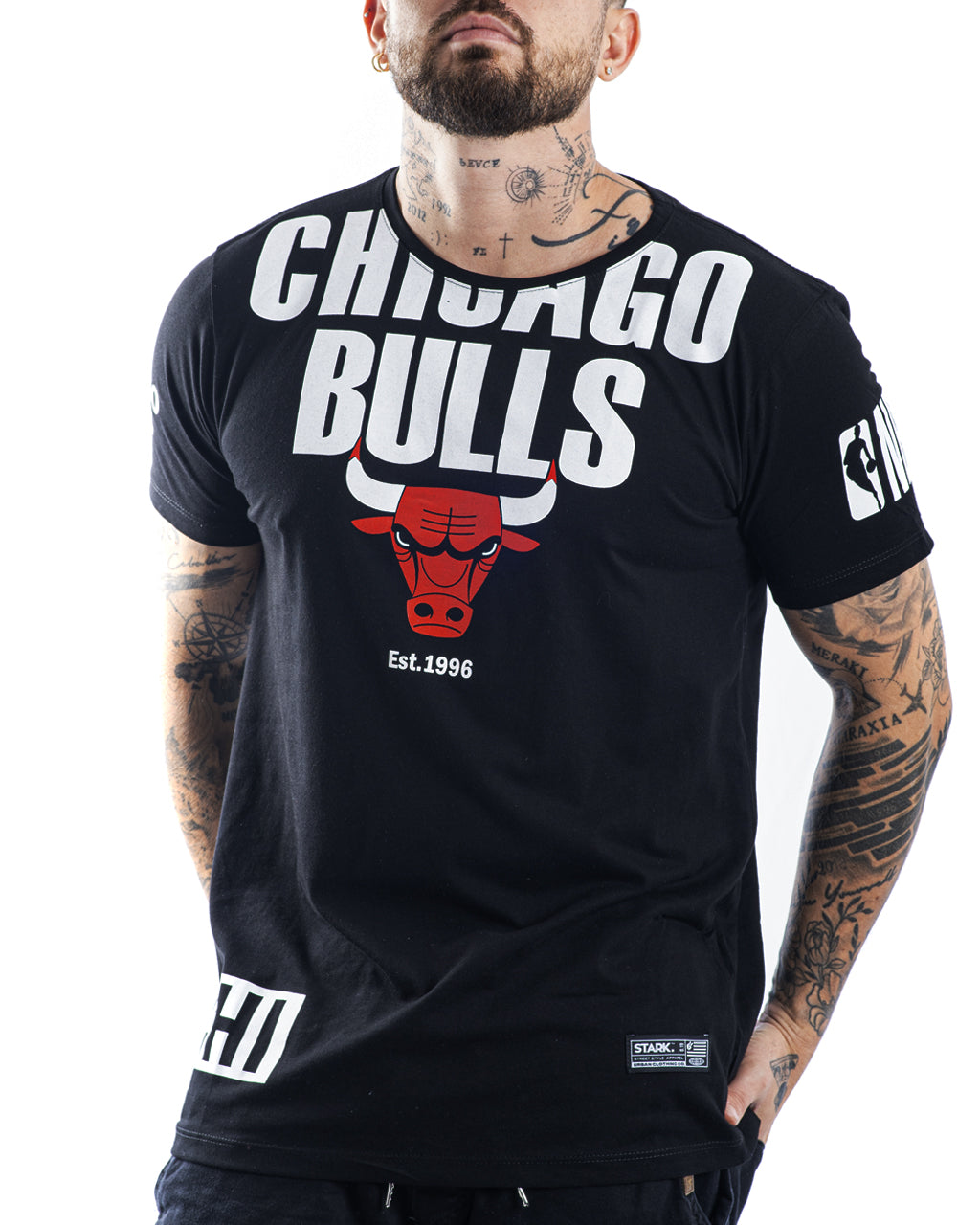 Camiseta Negra Chicago NBA - Stark Brand