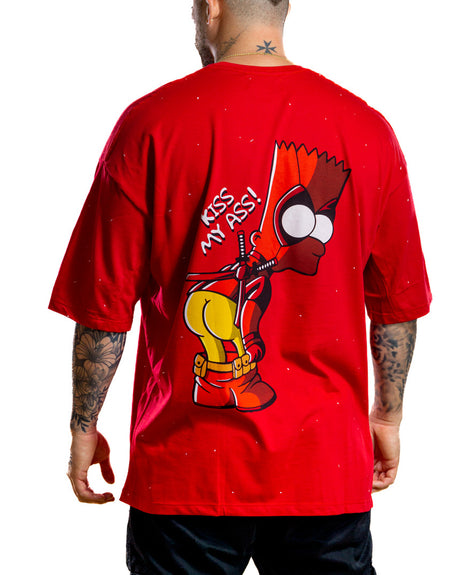 Oversize Roja Simpsons - Stark Brand