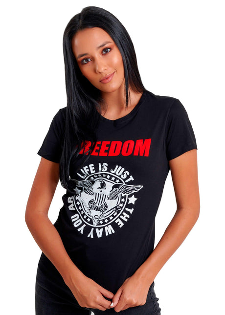 Blusa Negra Freedom - Stark Brand