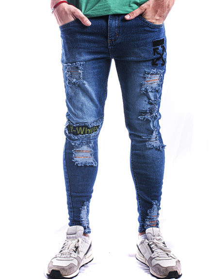 Jean Off White 045 - Stark Brand