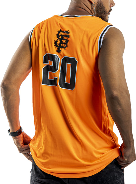 Camisilla naranja giants 20