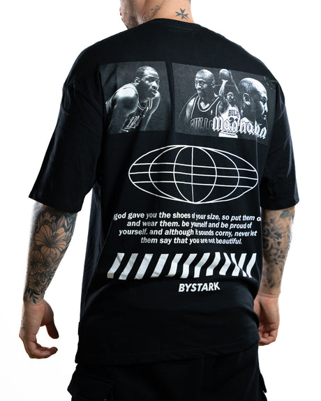 Oversize Negra Always Believed - Stark Brand