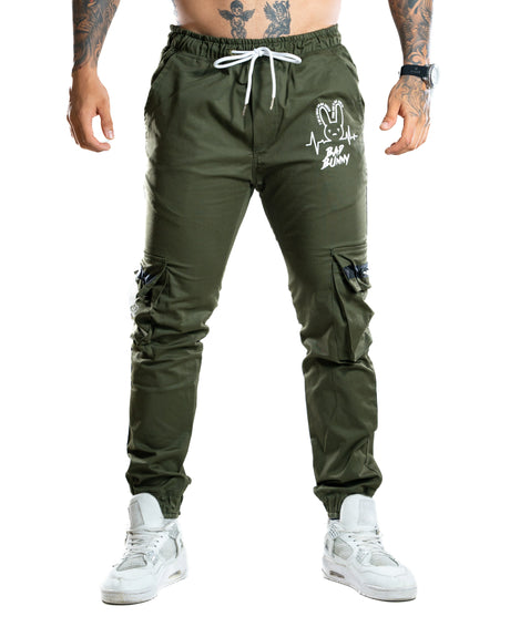 Jogger verde bad bunny - Stark Brand