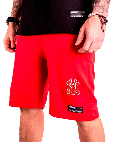 Pantaloneta NY Roja - Stark Brand