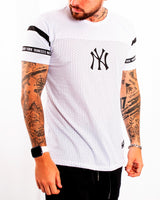 Camiseta blanca New York puntos - Stark Brand