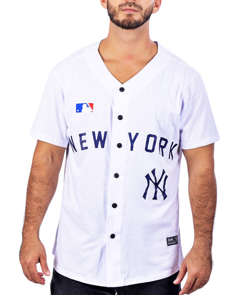 True Rock Men's New York Baseball Jersey 