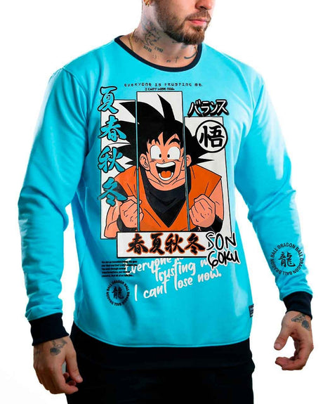 Buzo Azul Cielo Goku - Stark Brand