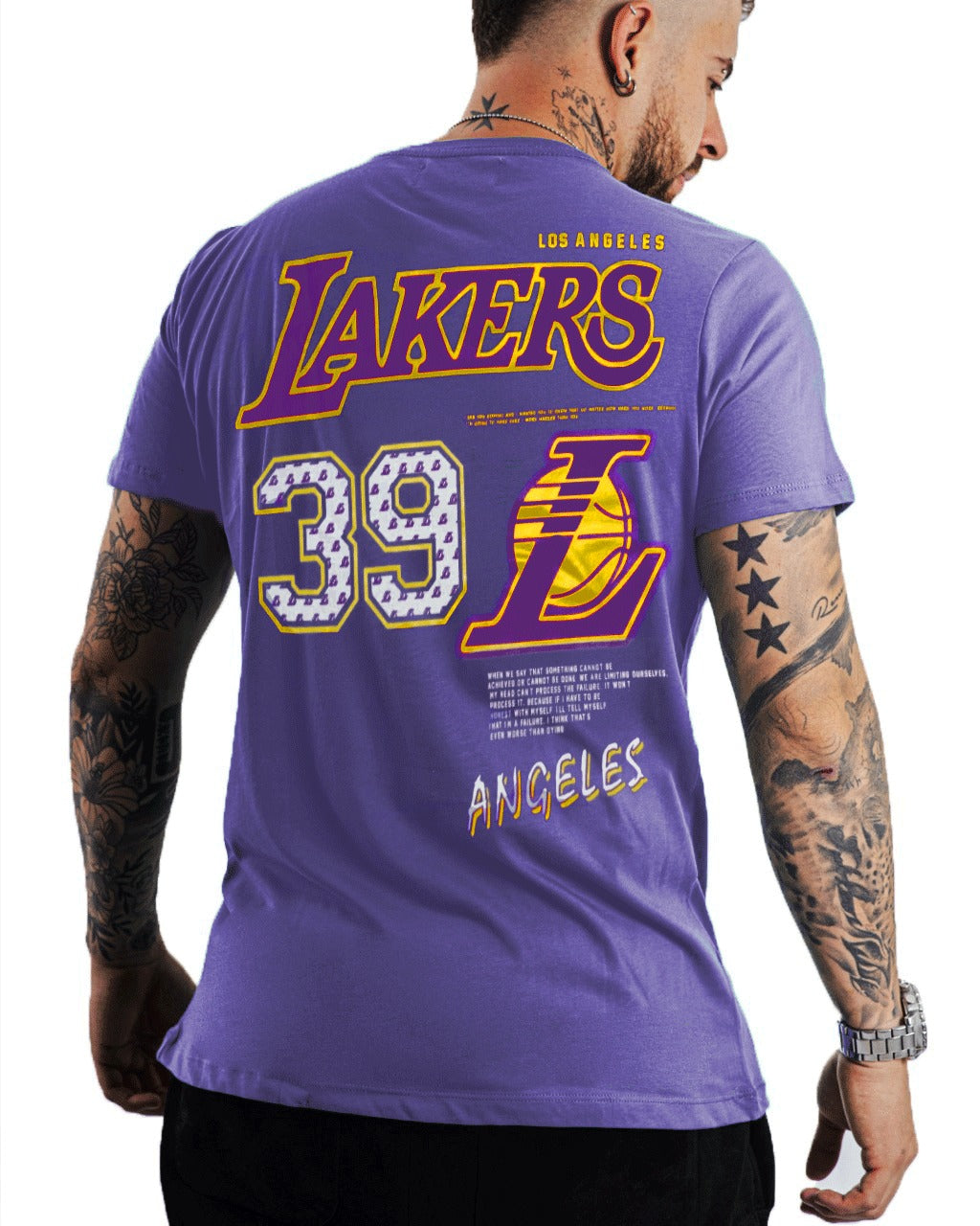 Camiseta lila lakers