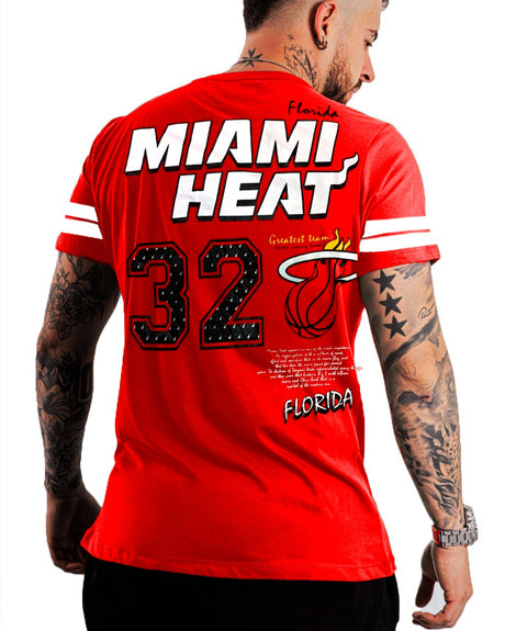 Camiseta roja miami - Stark Brand