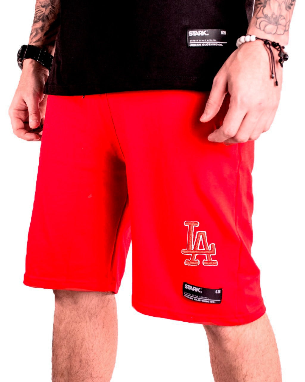 Pantaloneta roja LA - Stark Brand