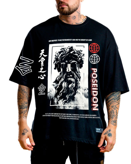 Oversize negra poseidon - Stark Brand