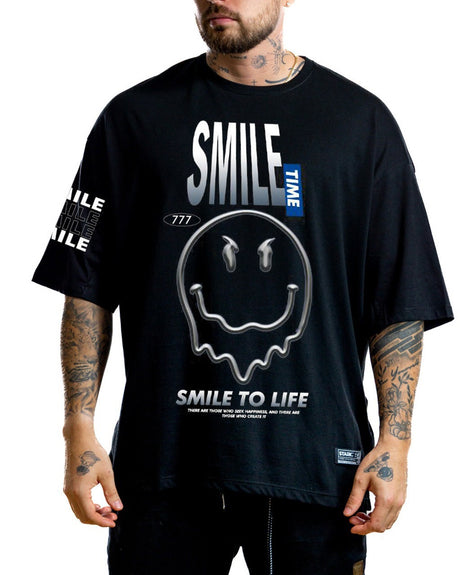 Oversize negra smile - Stark Brand