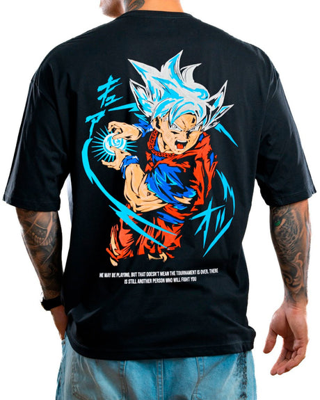 Oversize negra goku super - Stark Brand