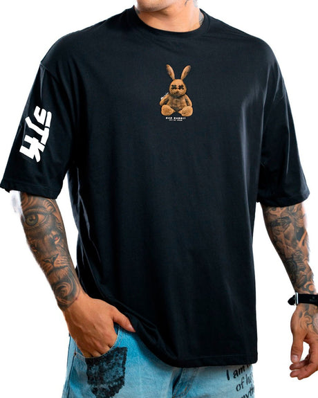 Oversize negra bad rabbit - Stark Brand