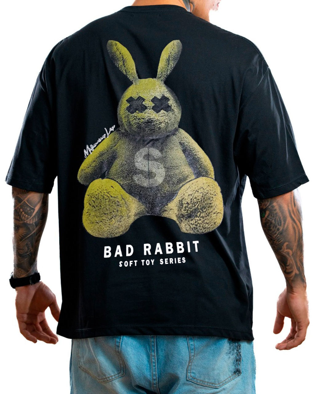 Oversize negra bad rabbit - Stark Brand