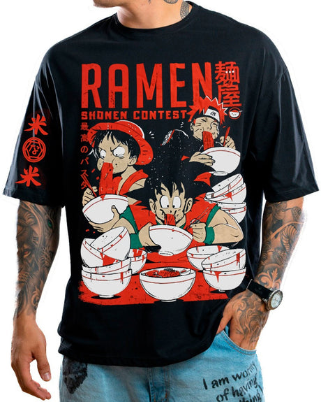 Oversize negra ramen - Stark Brand