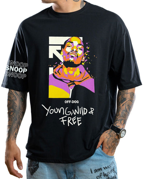 Oversize negra snoop young - Stark Brand