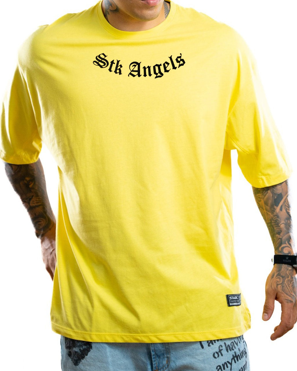 Oversize amarilla stk angels - Stark Brand