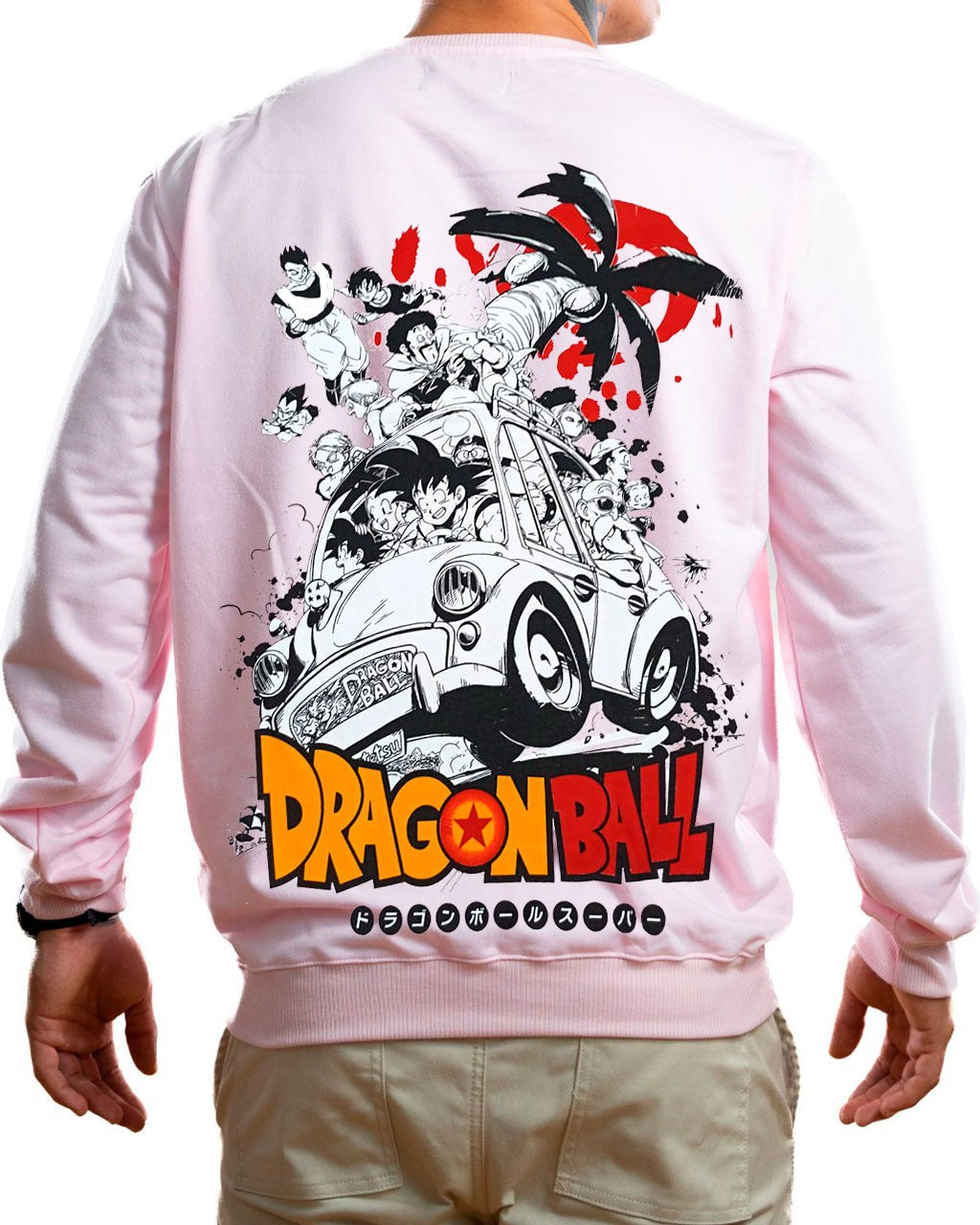 Buzo rosado dragon ball carro - Stark Brand
