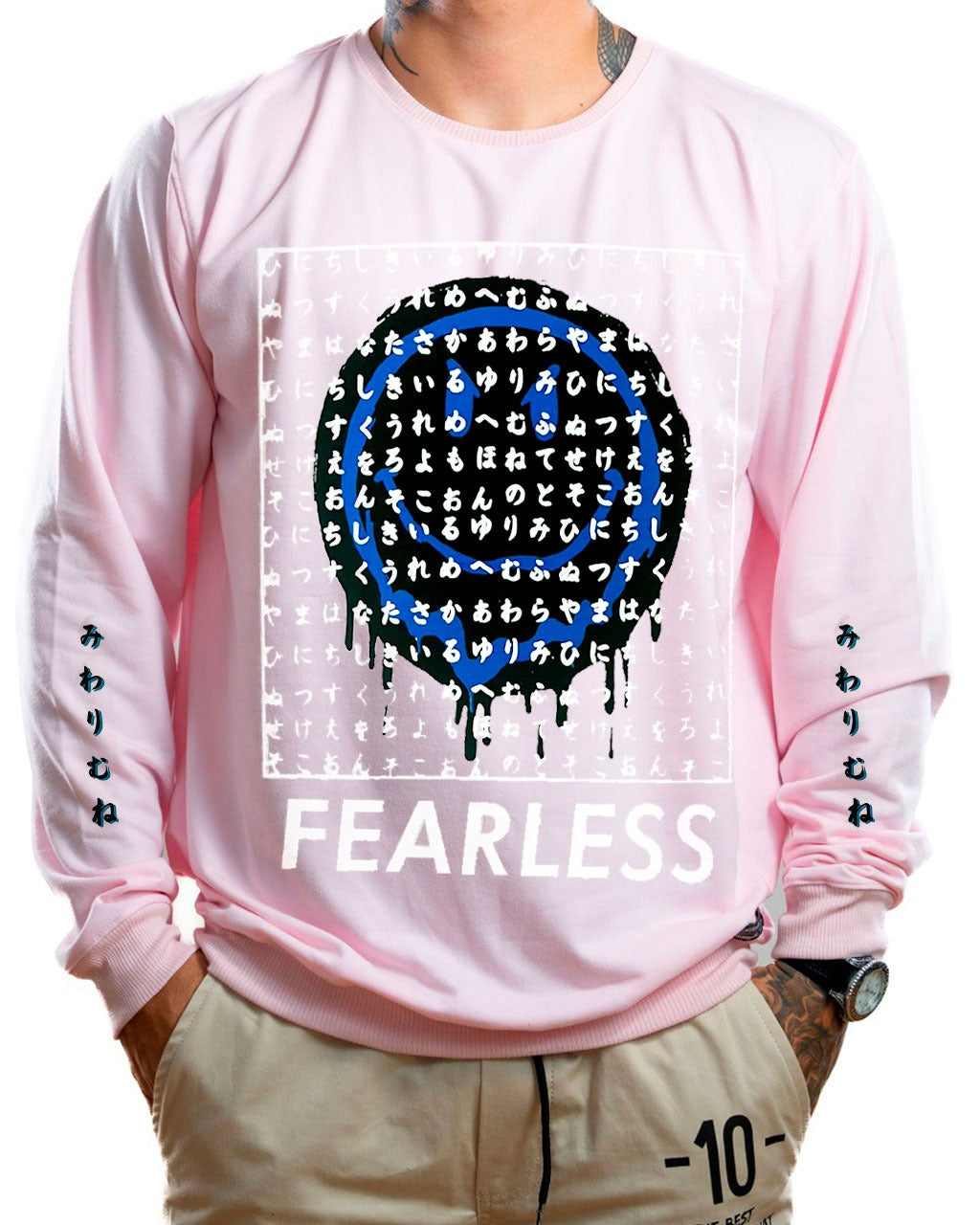 Buzo rosado fearless - Stark Brand