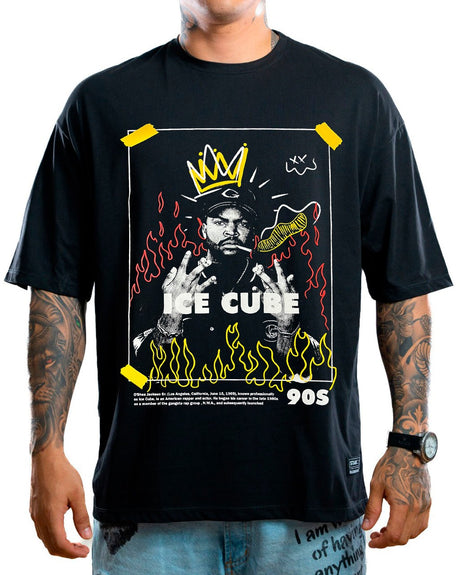 Oversize negra ice cube fire - Stark Brand