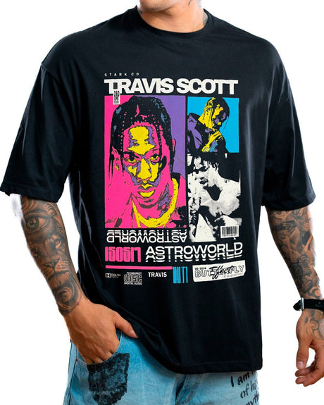 Oversize negra travis scott - Stark Brand