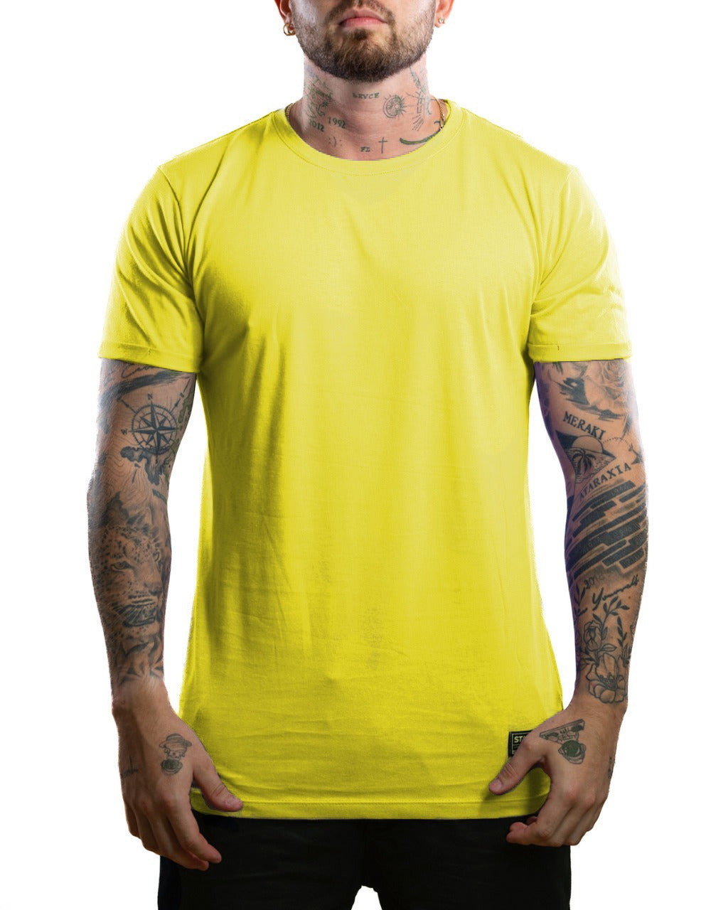 camiseta basica amarilla - Stark Brand
