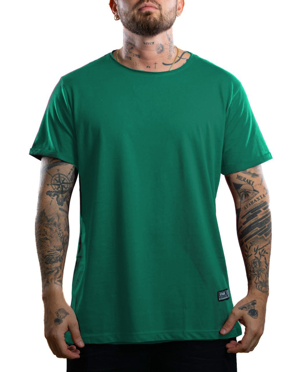 camiseta basica verde cali - Stark Brand