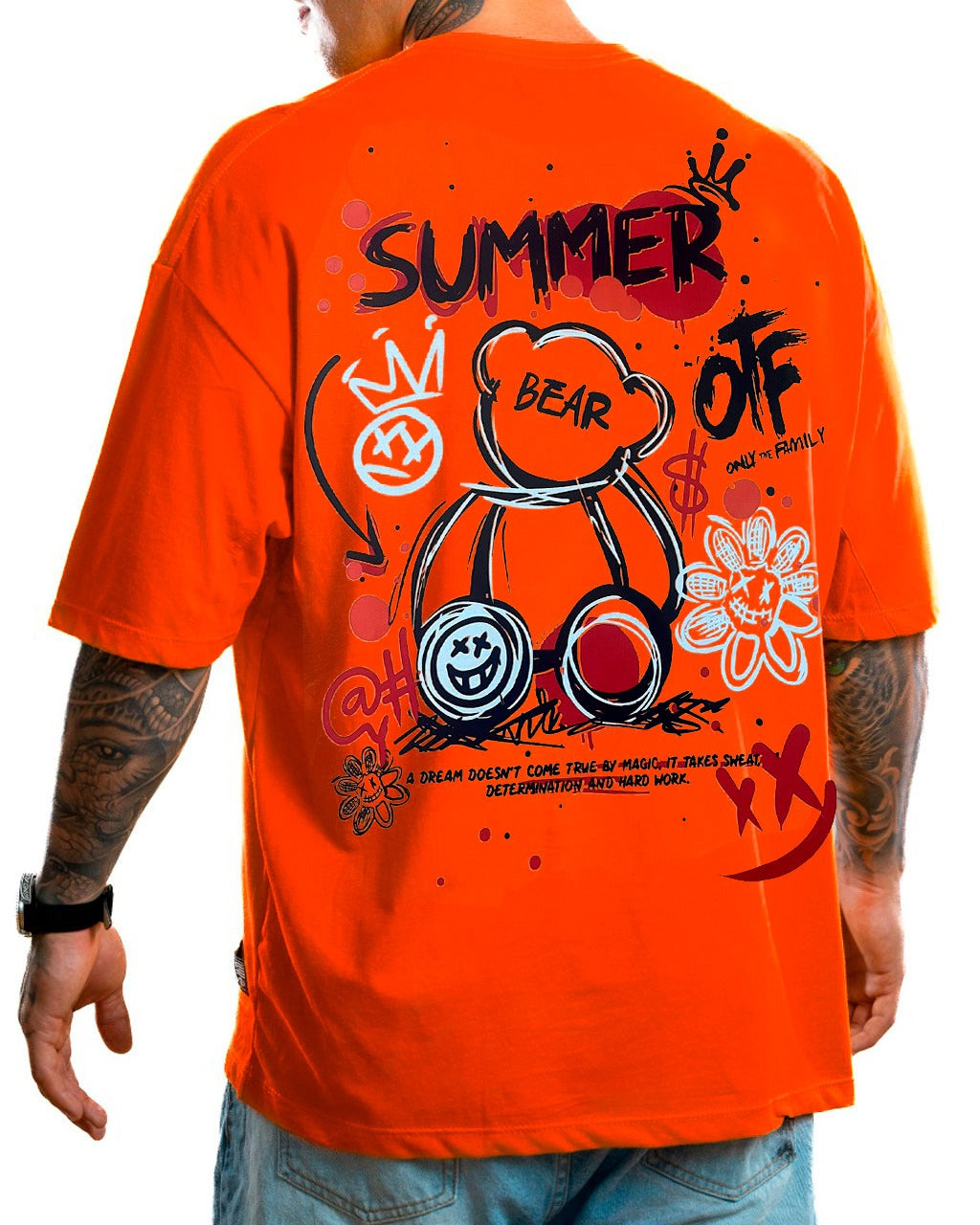Oversize naranja summer bear - Stark Brand