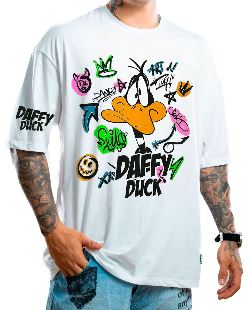 Oversize blanca duffy duck - Stark Brand