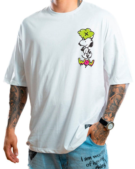 Oversize blanca snoopy