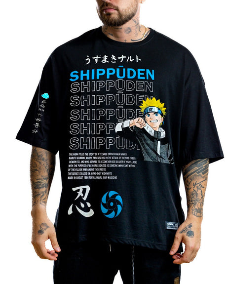 Oversize Negra SHIPPUDEN - Stark Brand